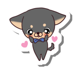Chihuahua and funny companions sticker #14278019