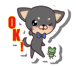 Chihuahua and funny companions sticker #14278026