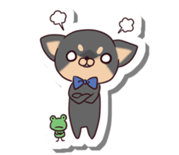 Chihuahua and funny companions sticker #14278035