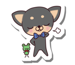 Chihuahua and funny companions sticker #14278043