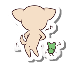 Chihuahua and funny companions sticker #14278050
