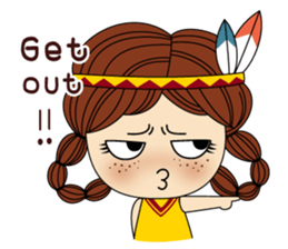 Mona (English) sticker #14278328