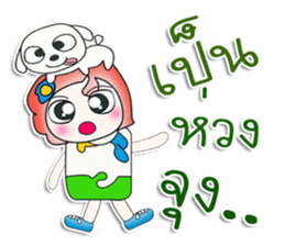 ..Mr. Toto. love dog.. sticker #14278367