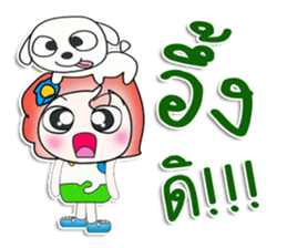 ..Mr. Toto. love dog.. sticker #14278373