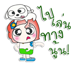 ..Mr. Toto. love dog.. sticker #14278375