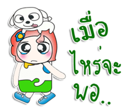 ..Mr. Toto. love dog.. sticker #14278383