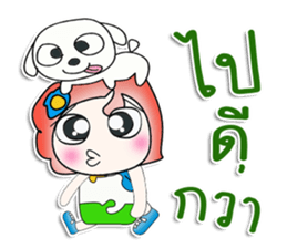 ..Mr. Toto. love dog.. sticker #14278389