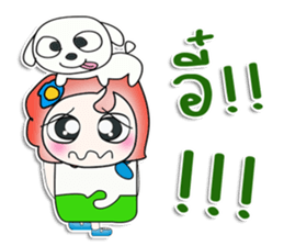 ..Mr. Toto. love dog.. sticker #14278404