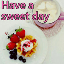 Blessed day quote sticker #14278455