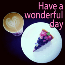 Blessed day quote sticker #14278472