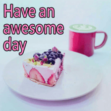 Blessed day quote sticker #14278478