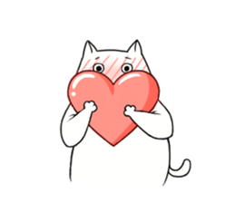 The Cat and The Frog sticker #14278592