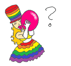 Rainbow Girl 2-Shinjuku2-Chome sticker #14279478