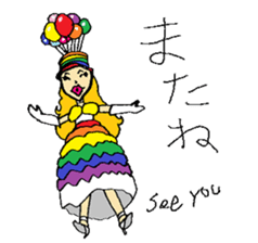 Rainbow Girl 2-Shinjuku2-Chome sticker #14279487