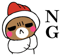 Mr. bear in a chicken year sticker #14279965