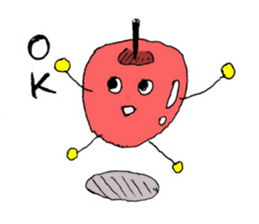 The fruit sticker and site sticker #14280471