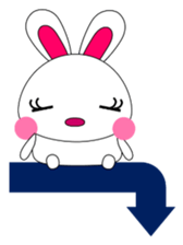 Daily conversation Sticker pyokopon 1.1 sticker #14280796