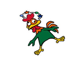 Rooster G sticker #14280845