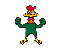 Rooster G sticker #14280858