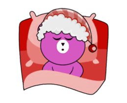 Cute Santa Bear stickers (animated) sticker #14281674