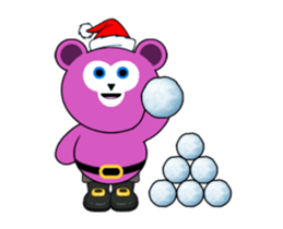 Cute Santa Bear stickers (animated) sticker #14281675