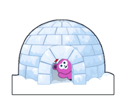 Cute Santa Bear stickers (animated) sticker #14281680