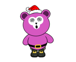 Cute Santa Bear stickers (animated) sticker #14281681