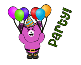 Cute Santa Bear stickers (animated) sticker #14281683