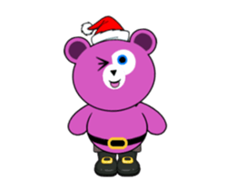 Cute Santa Bear stickers (animated) sticker #14281687