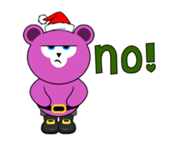 Cute Santa Bear stickers (animated) sticker #14281690
