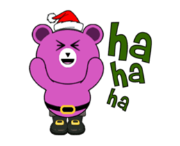 Cute Santa Bear stickers (animated) sticker #14281692