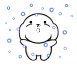 timid dog 2nd. sticker #14281720