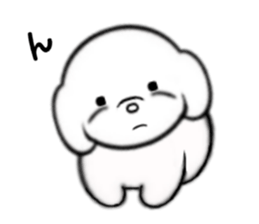 timid dog 2nd. sticker #14281729