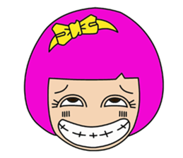 .....when I was young girl. sticker #14282200