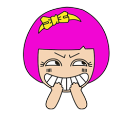 .....when I was young girl. sticker #14282201
