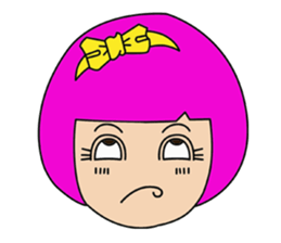 .....when I was young girl. sticker #14282203