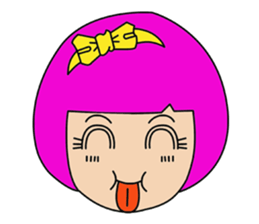 .....when I was young girl. sticker #14282204