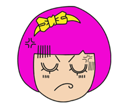 .....when I was young girl. sticker #14282205