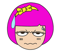 .....when I was young girl. sticker #14282206