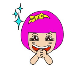 .....when I was young girl. sticker #14282208