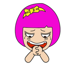.....when I was young girl. sticker #14282210