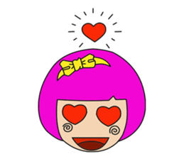 .....when I was young girl. sticker #14282212