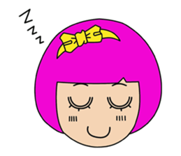.....when I was young girl. sticker #14282213