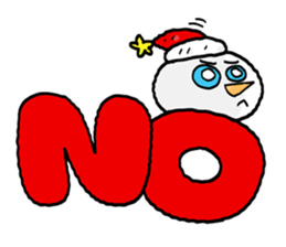 Santa Claus in Christmas day sticker #14282446