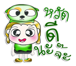 .. Mr. Kenta and dog.. sticker #14282590