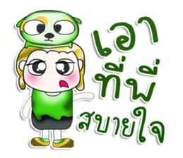 .. Mr. Kenta and dog.. sticker #14282594