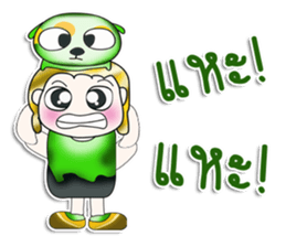 .. Mr. Kenta and dog.. sticker #14282596