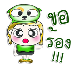 .. Mr. Kenta and dog.. sticker #14282601