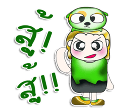 .. Mr. Kenta and dog.. sticker #14282608