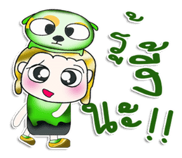 .. Mr. Kenta and dog.. sticker #14282611